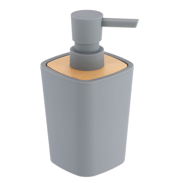 Dispenser Μπάνιου 380ml (7.5x7.5x15.5) T-D Rubber Grey 62110180