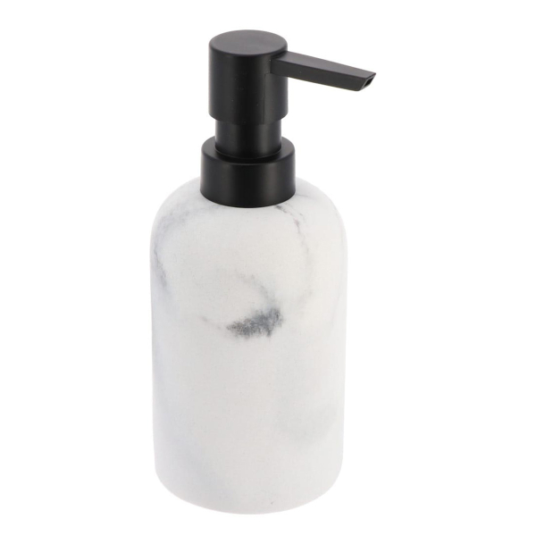 Dispenser Μπάνιου 300ml (Φ7.3x17.5) T-D Marble White 62122602
