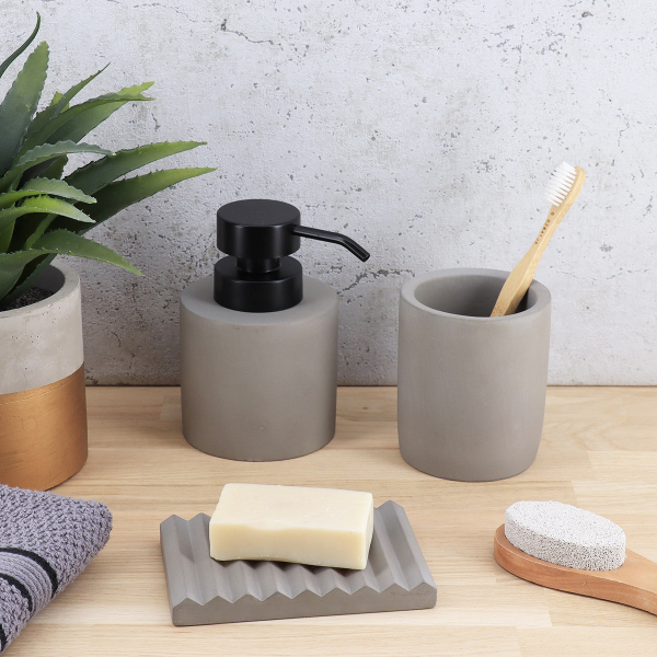 Dispenser Μπάνιου 320ml (Φ9.3x14) T-D Cement 62106180