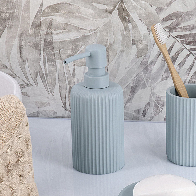 Dispenser Μπάνιου 230ml (Φ7x17) T-D Stripes Blue 62103112