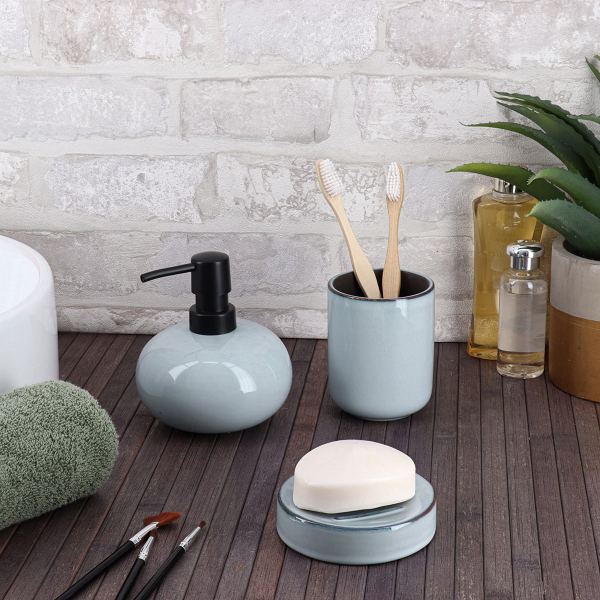 Dispenser Μπάνιου 400ml (Φ12x13) T-D Lacquered Blue 62204112