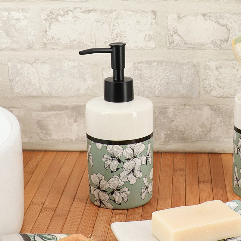 Dispenser Μπάνιου 320ml (Φ7.4x17.5) T-D Ecrin Green 6277782