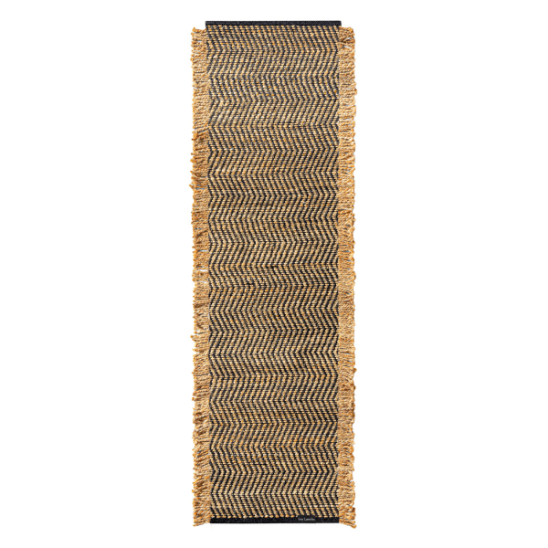 Χαλί Διαδρόμου (60x200) Guy Laroche Zigk Zagk Black