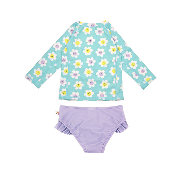 Παιδικό Μαγιό - Μπλούζα (Σετ 2τμχ) Με Αντηλιακή Προστασία Zoocchini Daisy