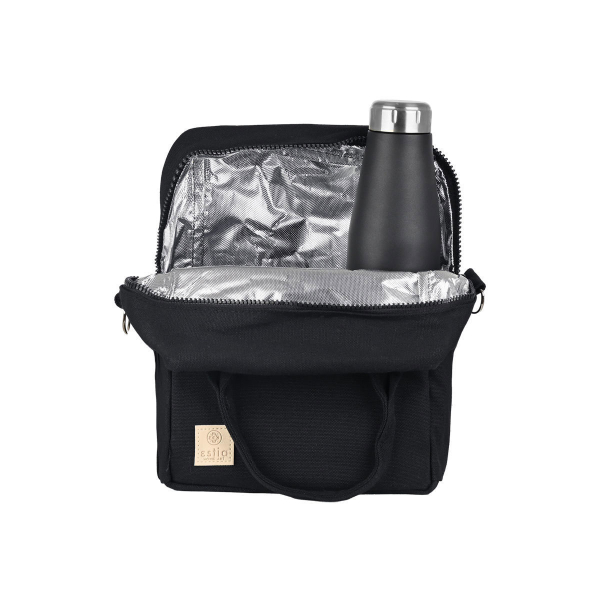 Ισοθερμική Τσάντα Φαγητού 7lt Estia Save The Aegean Midnight Black 01-16982