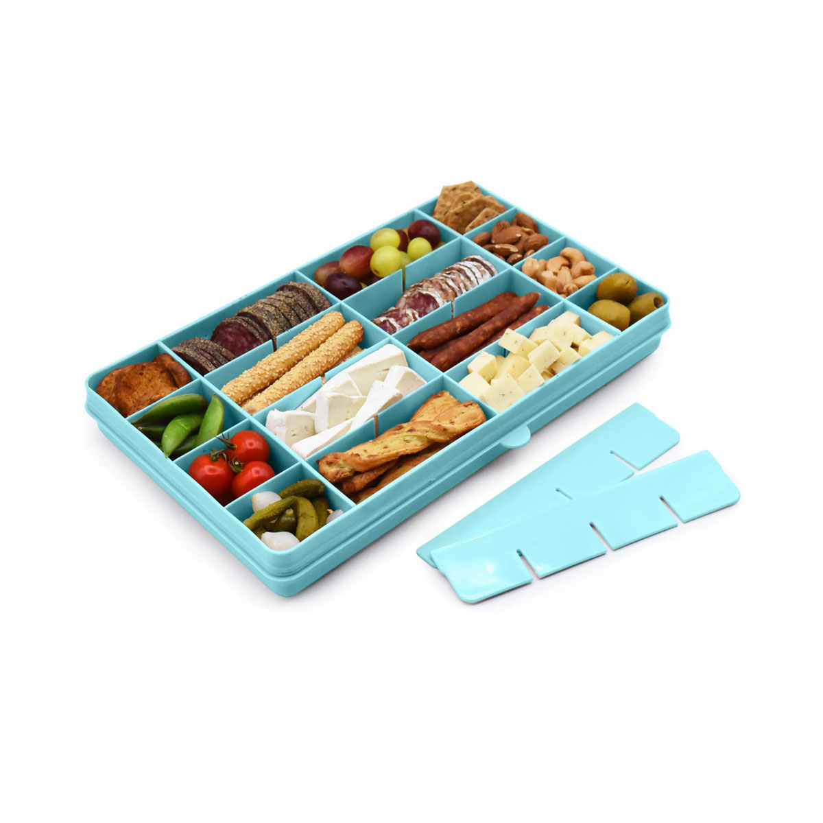 Φαγητοδοχείο με Χωρίσματα Melii Box XL Blue 19110 Home Παιδικά Είδη Φαγητού & Αξεσουάρ Σερβιρίσματος Spitishop