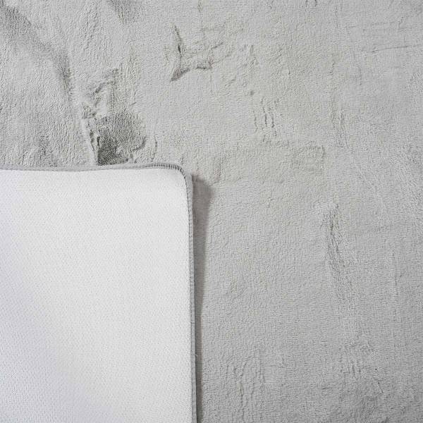Χαλί Γούνινο (180x250) Polcarpet Rabbit Silver