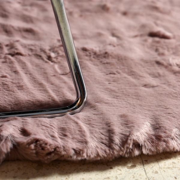 Χαλί Γούνινο (160x230) Polcarpet Rabbit Pink