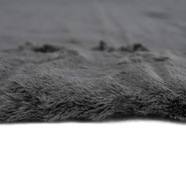 Χαλί Γούνινο (180x250) Polcarpet Rabbit D.Grey