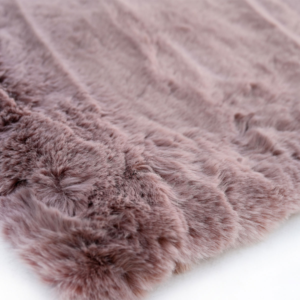 Χαλί Γούνινο (180x250) Polcarpet Rabbit Pink