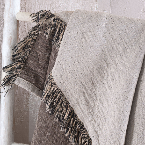 Πετσέτα Θαλάσσης - Παρεό (100x170) Rythmos Damasco Beige