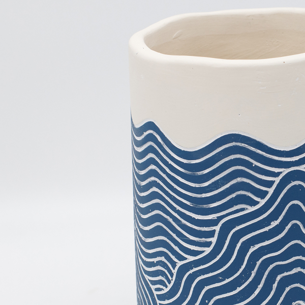 Διακοσμητικό Βάζο (Φ14x20) Estheti 819-00485