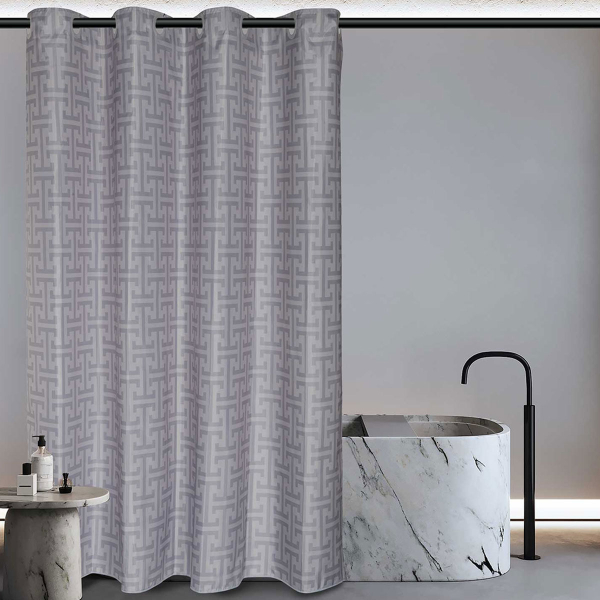 Κουρτίνα Μπάνιου (200x180) Με Τρουκς Greenwich Polo Club 3120