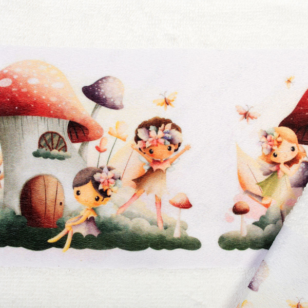 Βρεφικές Πετσέτες (Σετ 2τμχ) Dimcol Fairies 331 Whte