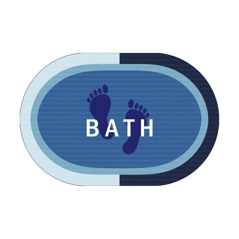 Υπεραπορροφητικό Πατάκι Μπάνιου (50x70) Dimcol Bath Sky Blue