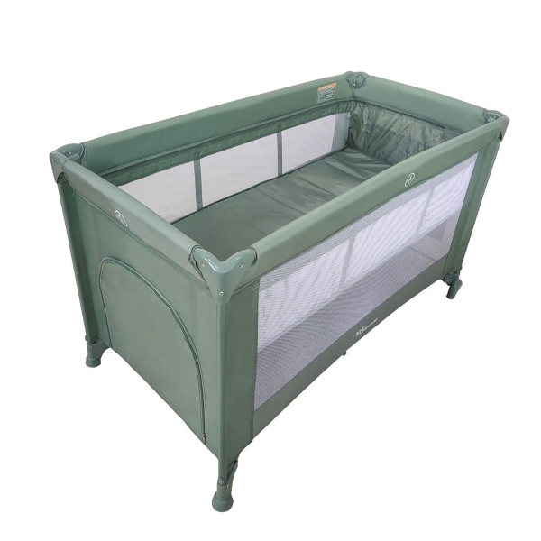 Παρκοκρέβατο 2 Θέσεων (0+ Μηνών/Έως 15kg) Baby Adventure Dream 1 Layer Khaki