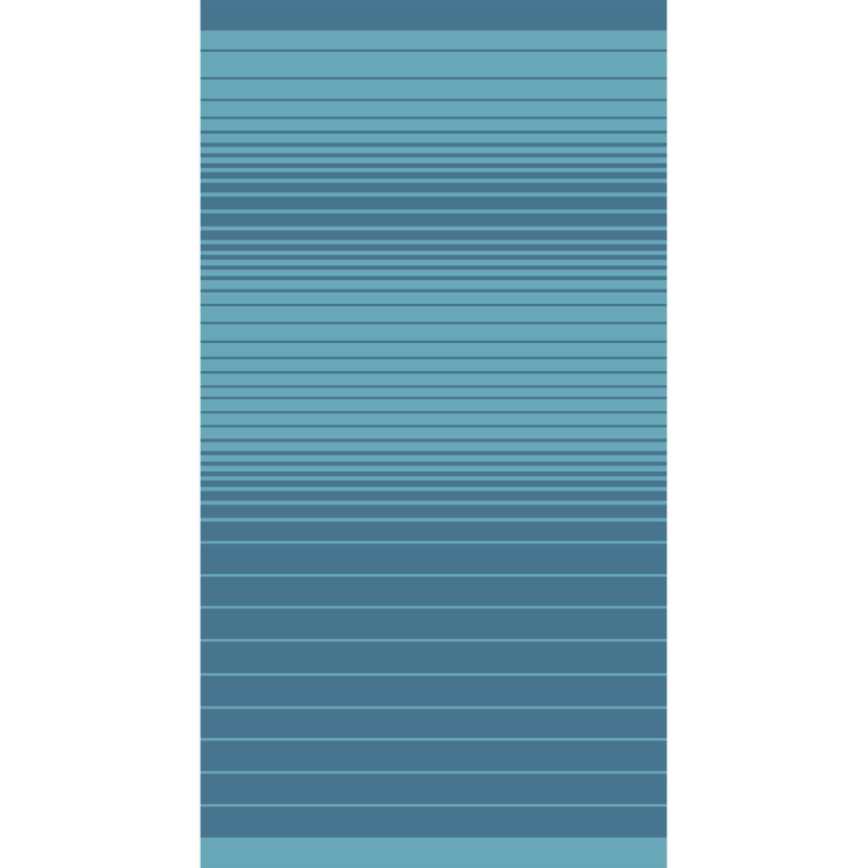 Πετσέτα Θαλάσσης (86x160) Melinen Stripes Blue