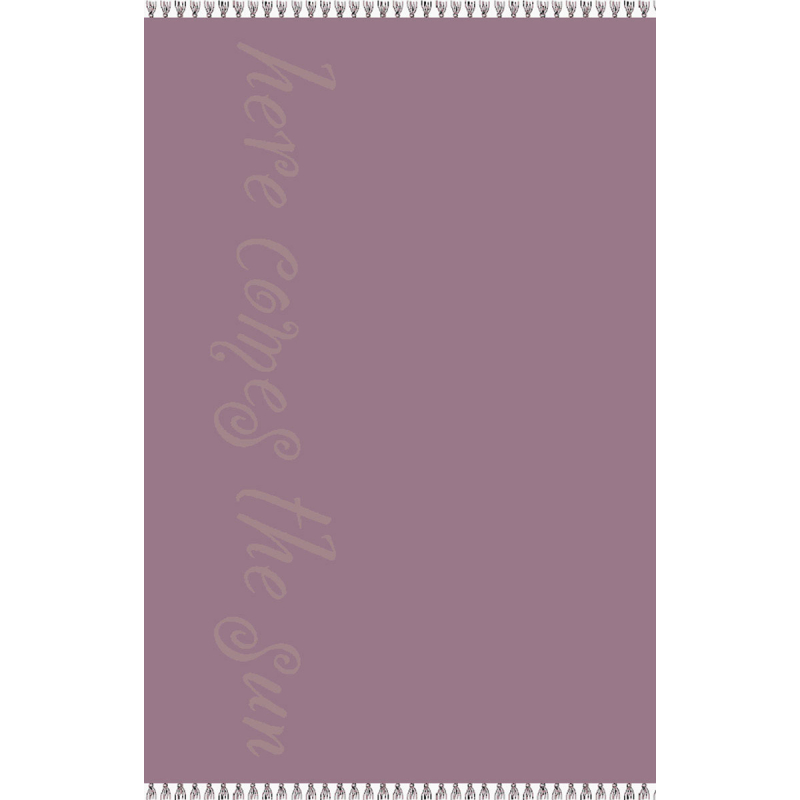 Πετσέτα Θαλάσσης (86x160) Melinen Beatles Plum