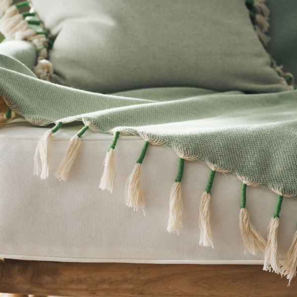 Ριχτάρι Πολυθρόνας (180x180) Gofis Home Kianga Bean Green 226/18