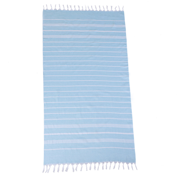 Πετσέτα Θαλάσσης (80x170) Estia Save The Aegean Azure Stripes 00-31107