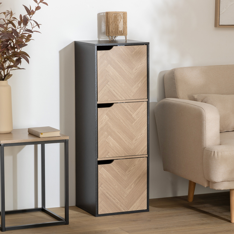 Ντουλάπι Δαπέδου 3 Θέσεων (34.5x32x100.5) F-V Chevron 193651