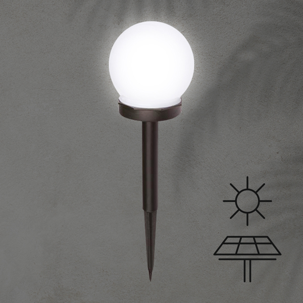 Ηλιακό Φωτιστικό Καρφωτό LED Eurolamp 145-20850