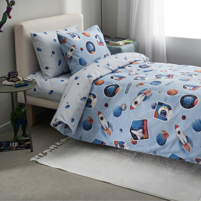 Κουβερλί Μονό (160x230) 2 Όψεων Vesta Apollo