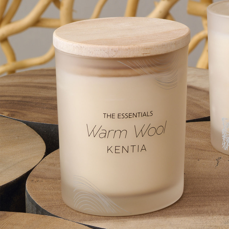 Κερί Αρωματικό 160gr Kentia Sense 25 Warm Wool