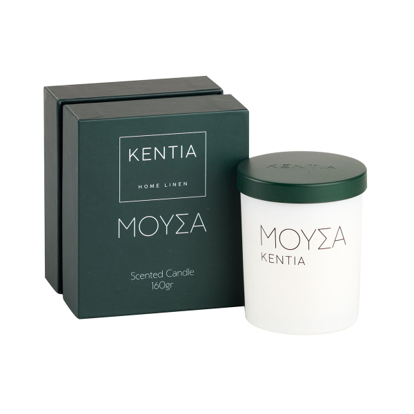 Κερί Αρωματικό 160gr Kentia Mood Μούσα