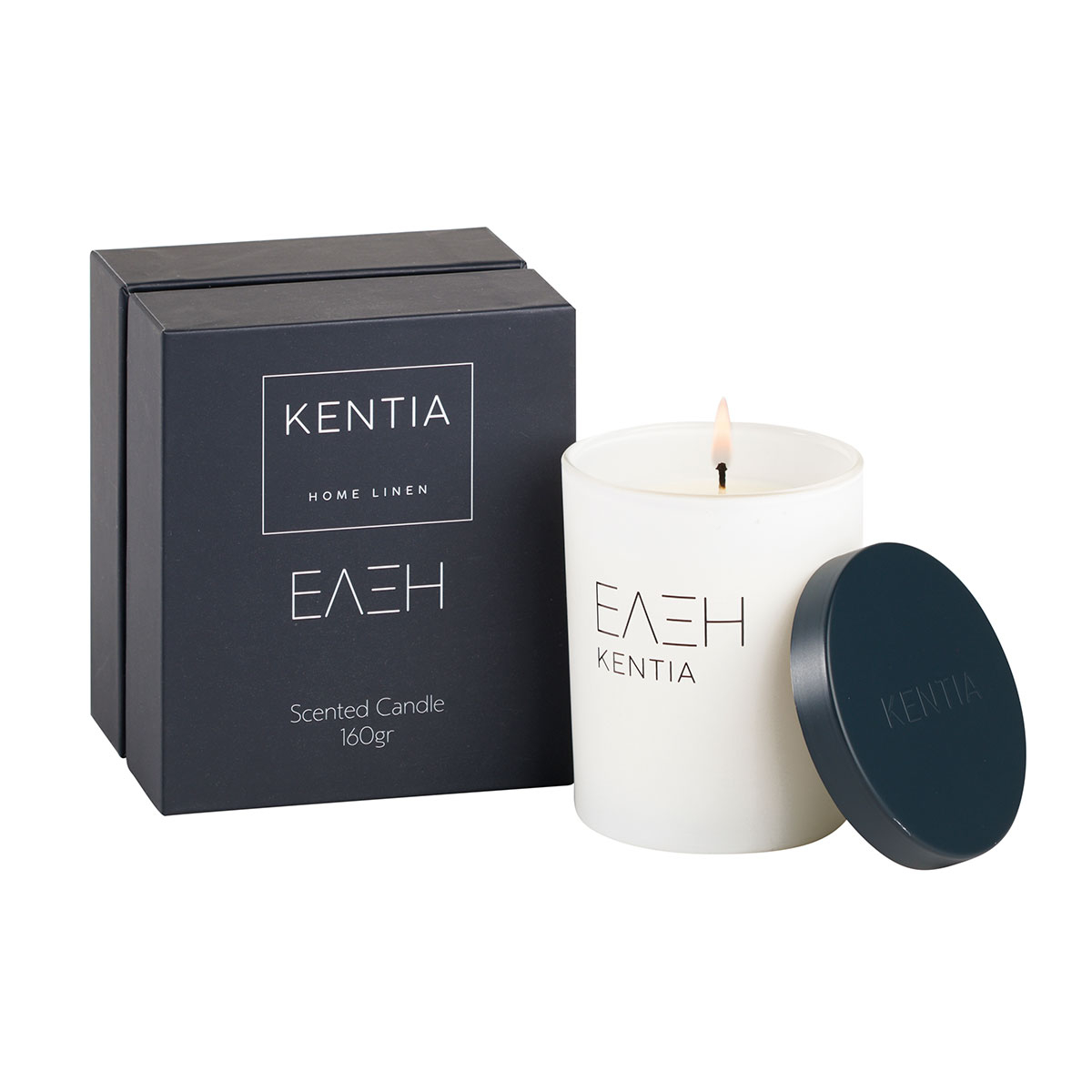 Κερί Αρωματικό 160Gr Kentia Mood Έλξη Home Διακόσμηση Αρωματικά Χώρου - Diffuser Spitishop