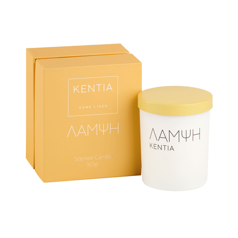 Κερί Αρωματικό 160gr Kentia Mood Λάμψη
