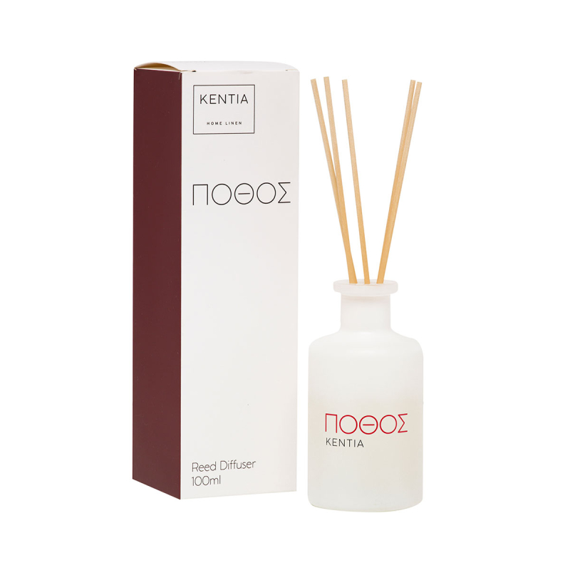 Αρωματικό Χώρου 100ml Με Στικς Kentia Mood Πόθος