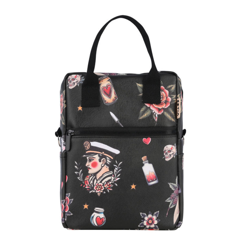 Ισοθερμική Τσάντα Φαγητού 7lt Estia Save The Aegean Old School Ink 01-33019