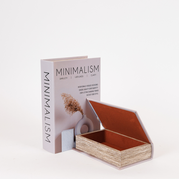 Διακοσμητικά Βιβλία/Κουτιά (Σετ 2τμχ) Estheti 819-00275