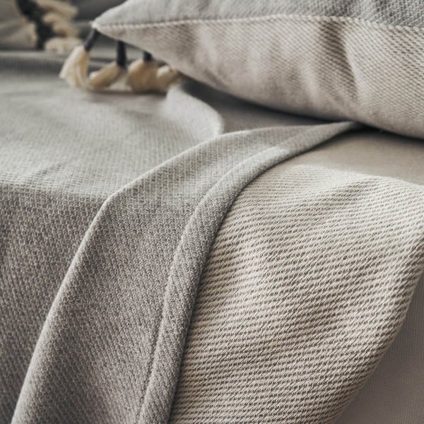 Ριχτάρι Πολυθρόνας (180x180) Gofis Home Kianga Opal Grey 226/15