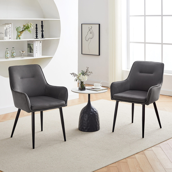 Καρέκλα Τραπεζαρίας (56x61x89) Spitishop Hernan Grey