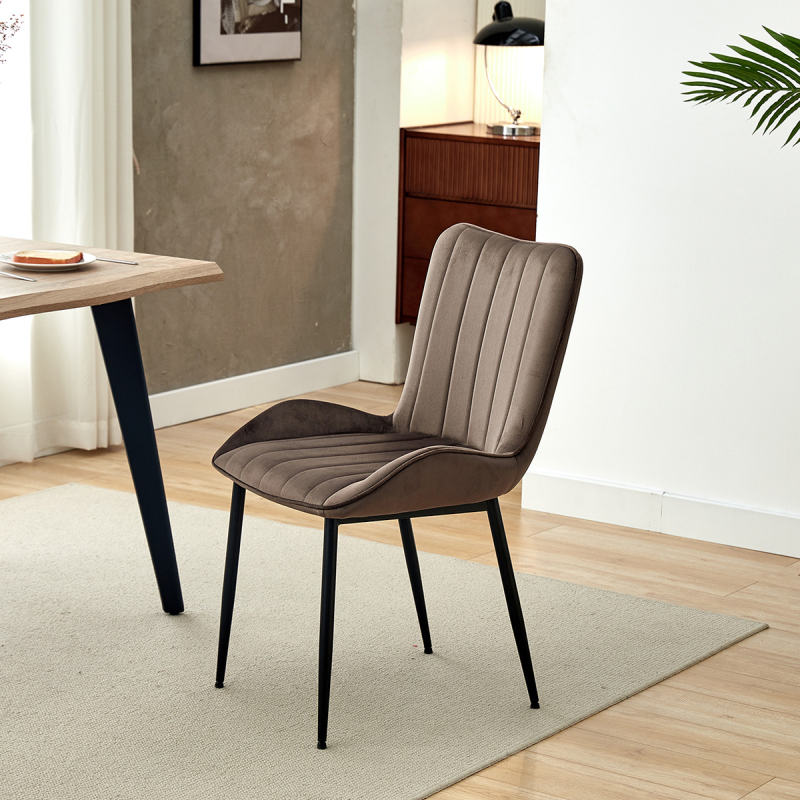 Καρέκλα Τραπεζαρίας (52x62x87) Spitishop Bella Brown