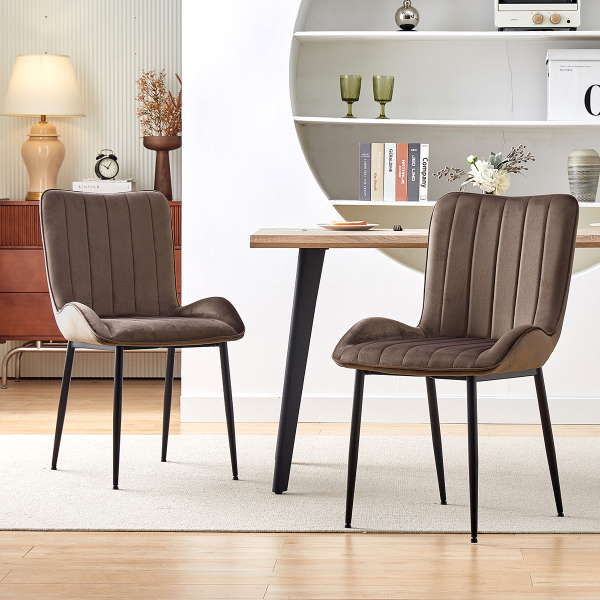 Καρέκλα Τραπεζαρίας (52x62x87) Spitishop Bella Brown