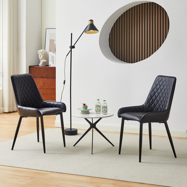 Καρέκλα Τραπεζαρίας (54x47x87) Spitishop Ricardo Black