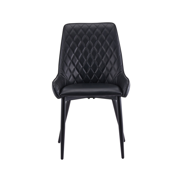 Καρέκλα Τραπεζαρίας (54x47x87) Spitishop Ricardo Black