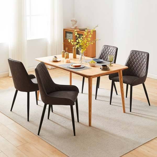 Καρέκλα Τραπεζαρίας (54x47x87) Spitishop Ricardo Brown