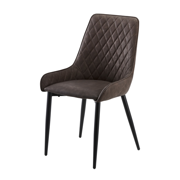 Καρέκλα Τραπεζαρίας (54x47x87) Spitishop Ricardo Brown