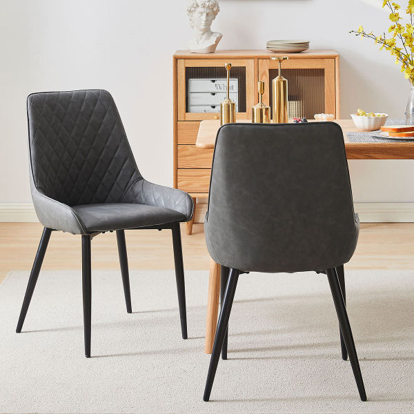 Καρέκλα Τραπεζαρίας (54x47x87) Spitishop Ricardo Dark Grey