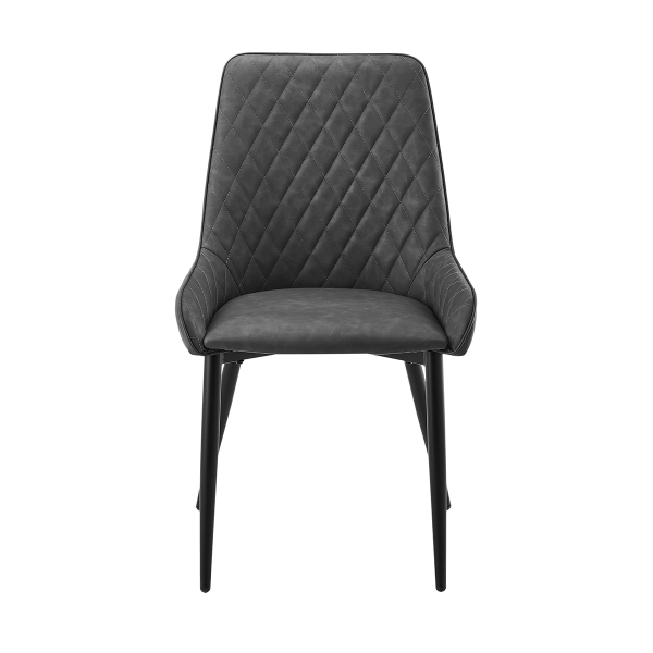 Καρέκλα Τραπεζαρίας (54x47x87) Spitishop Ricardo Dark Grey