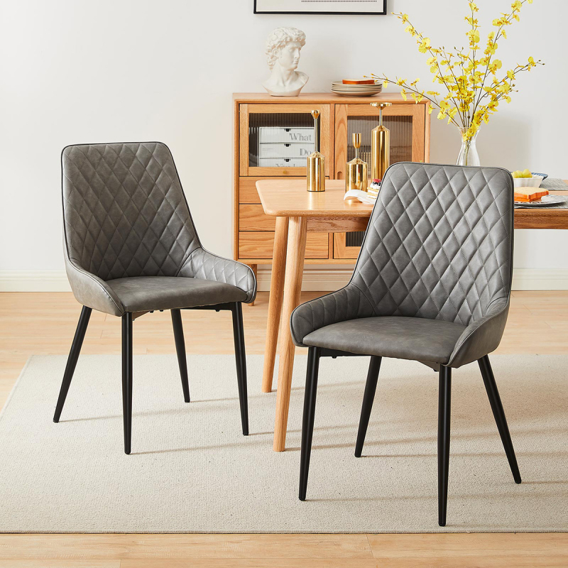 Καρέκλα Τραπεζαρίας (54x47x87) Spitishop Ricardo Light Grey