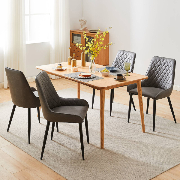 Καρέκλα Τραπεζαρίας (54x47x87) Spitishop Ricardo Light Grey