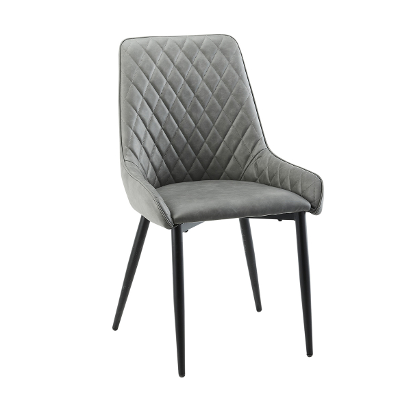 Καρέκλα Τραπεζαρίας (54x47x87) Spitishop Ricardo Light Grey