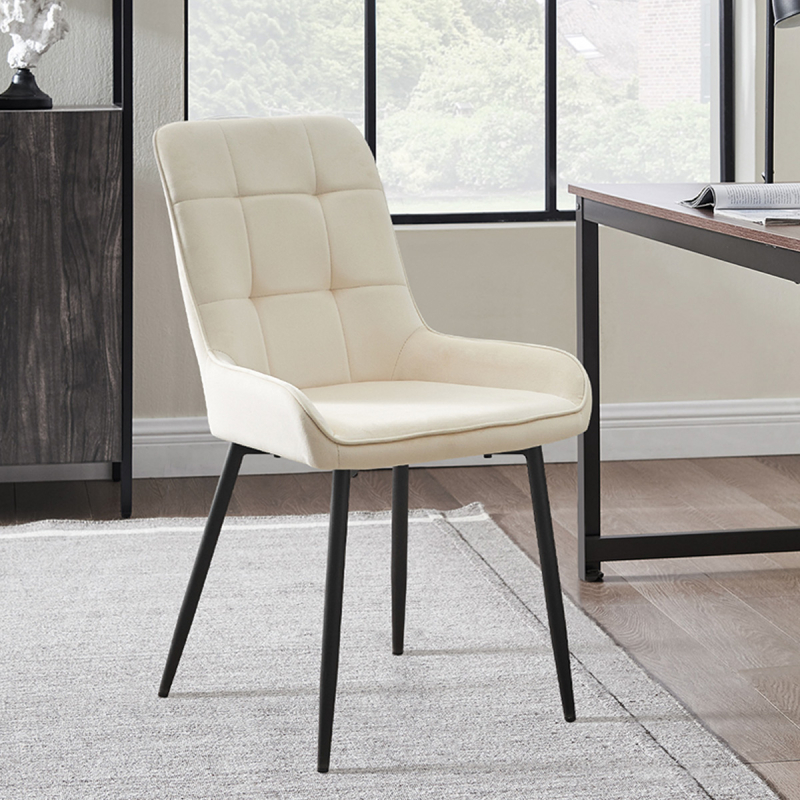 Καρέκλα Τραπεζαρίας (50x59.5x83) Spitishop Orlean Cream