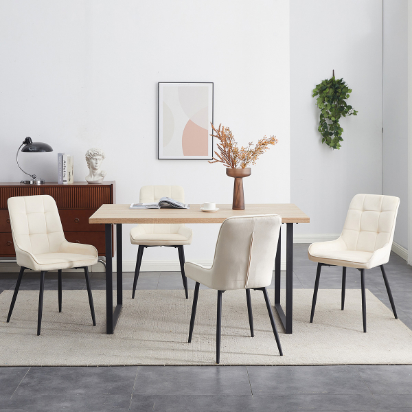 Καρέκλα Τραπεζαρίας (50x59.5x83) Spitishop Orlean Cream