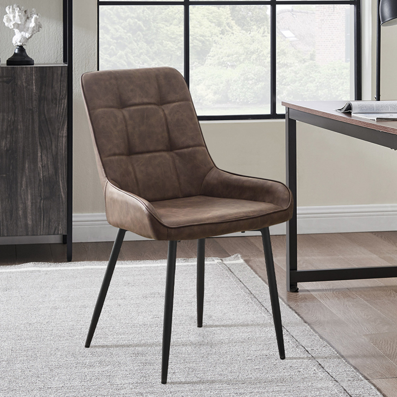 Καρέκλα Τραπεζαρίας (50x59.5x83) Spitishop Orlean Brown